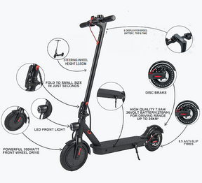 OZ-ESCOOTER Electric Scooters E9D