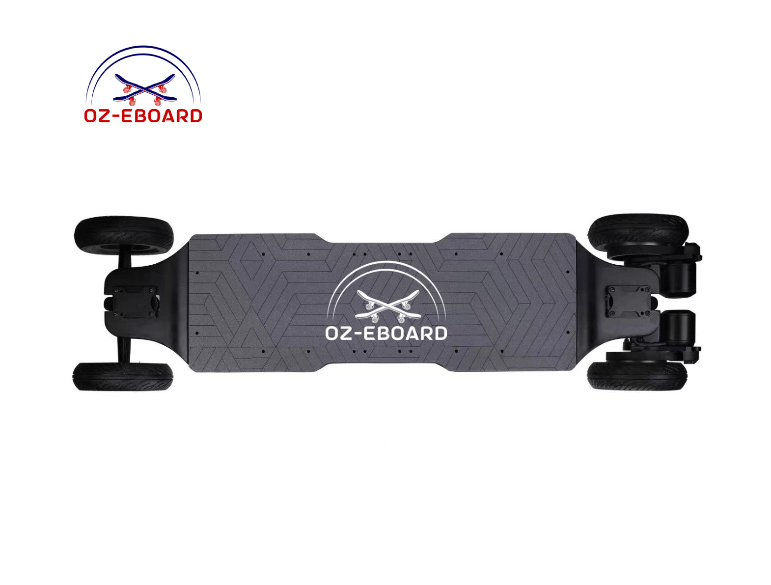 OZ-EBOARD AT5 (All Terrain) Dual Drive 2000W External Motor, Belt Drive